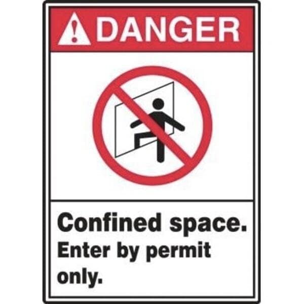 Accuform ANSA DANGER SAFETY SIGNS DANGER MRSP111XT MRSP111XT - main
